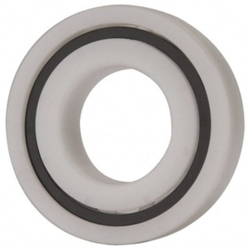 Made in USA 1 Bore Diam, 2 OD, Open Plastic Race Radial Ball Bearing 1/2 Wide, 1 Row, Round Bore, 61 Lb Static Capacity, 92 Lb Dynamic Capacity AR16-G – 35437391