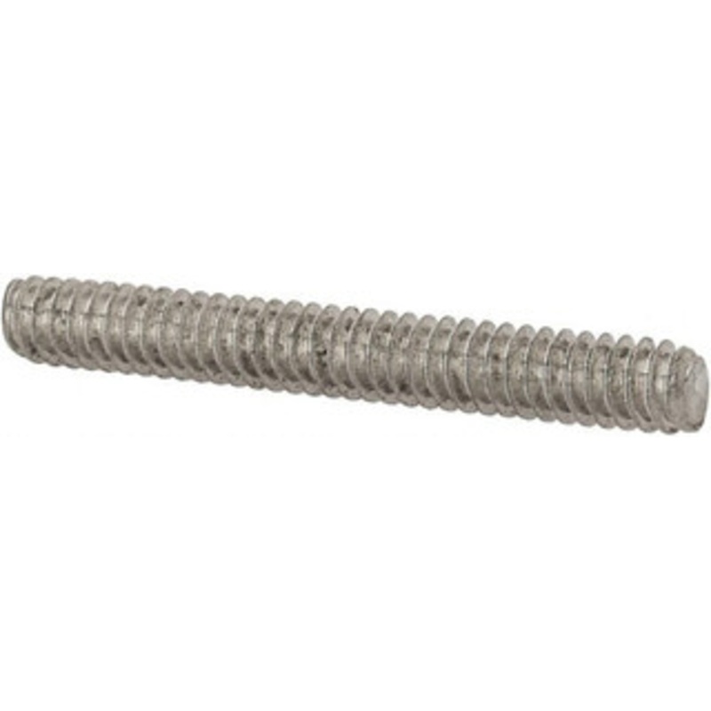 Value Collection #10-24 1-1/2 OAL Fully Threaded Stud Stainless Steel, Plain Finish 407-1040 – 07166911