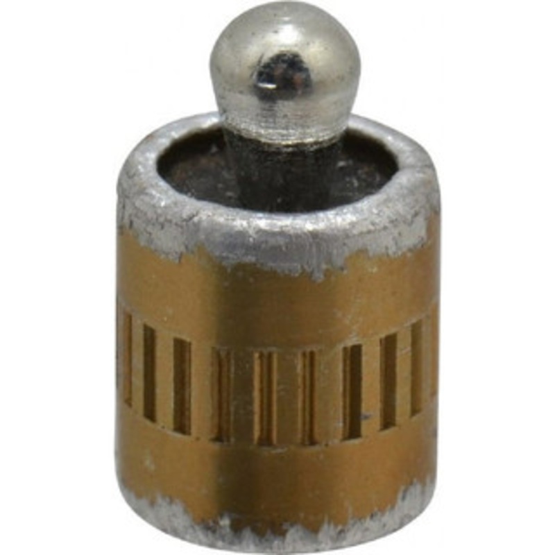 Vlier 1/4 Body Diam, 0.3 Body Length, 0.11 Nose Diam, 0.16 Nose Length, Spring Locating Pin 4.5 Lb Final End Force, Aluminum Body, Alloy Steel Nose SLP250 – 05137740