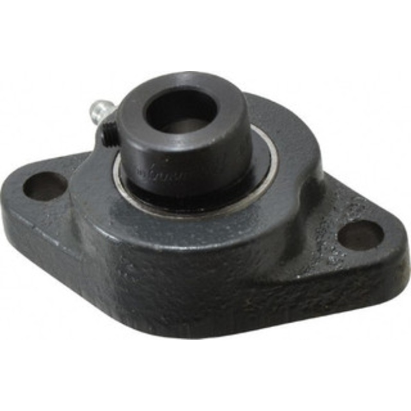 Browning VF2E-210 5/8 ID, 3-7/8 OAL x 2-3/8 OAH 2-Bolt Flange 1,444 Lb Static Cap, 2,611 Lb Dyn Cap, 3 Btw Mnt Hole Ctrs, Cast Iron VF2E-210 – 85365633