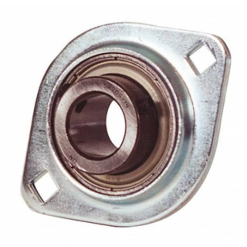 Value Collection 4-7/16 OAL2-Bolt Flange 2350 Lb Dyn Cap, Steel SBPFL206-19 – 35432285