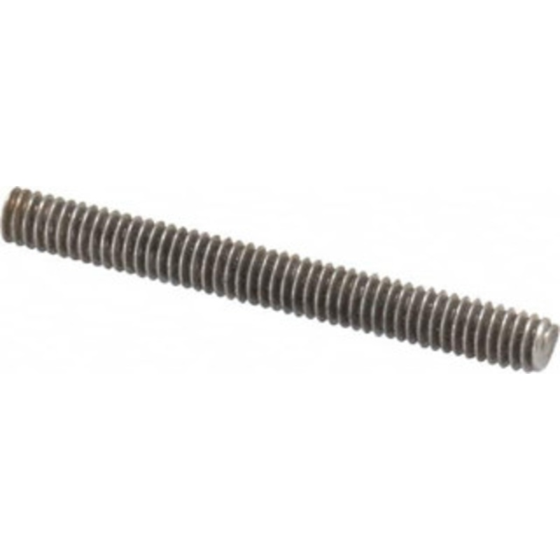 Value Collection #8-32 1-1/2 OAL Fully Threaded Stud Stainless Steel, Plain Finish 407-1034 – 07166853