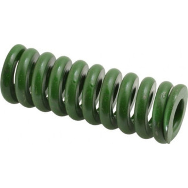 Associated Spring Raymond 1-1/4 Hole Diam, 5/8 Rod Diam, 3-1/2 Free Length, Green Die Spring 882 Lb Max Deflection, 0.88 Max Deflection, Extra Heavy Duty, Chromium Alloy Steel 106-614 – 07663784