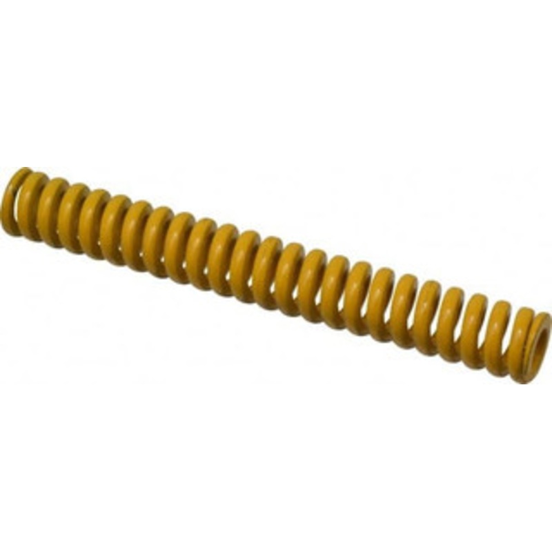 Associated Spring Raymond 20mm Hole Diam, 10mm Rod Diam, 152mm Free Length, Yellow Die Spring 1482 N Max Deflection, 38mm Max Deflection, Extra Strong, Chromium Alloy Steel 206-424 – 67901819