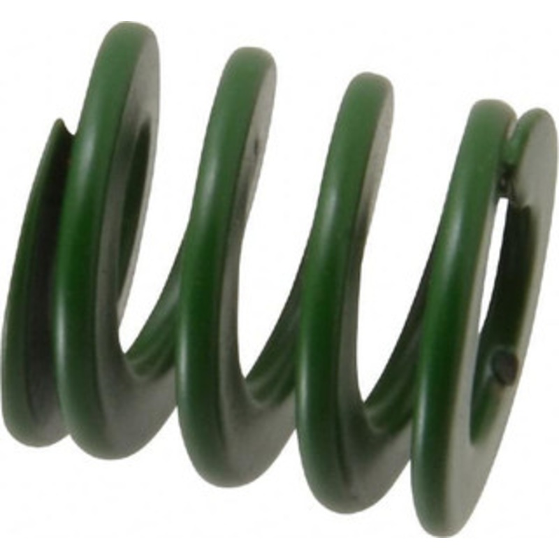 Associated Spring Raymond 25mm Hole Diam, 12.5mm Rod Diam, 1 Free Length, Green Die Spring 1020 N Max Deflection, 10.2mm Max Deflection, Light Duty, Chromium Alloy Steel 203-504 – 67898700