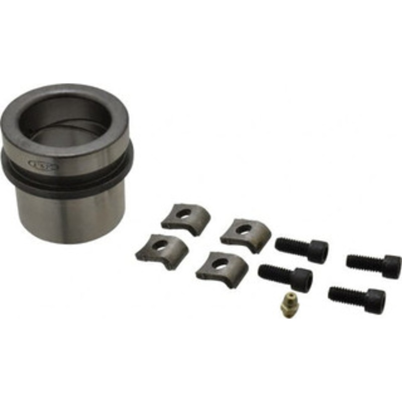 Danly 1-3/4 ID x 2-3/8 OAL, Steel, Die & Mold Shoulder Bushing Short Shoulder, 2-1/2 Bottom OD, 2-1/4 Top OD, 2.658 Collar OD, 1 Under Collar, 1-3/8 Above Collar 6-14-63 – 03224516