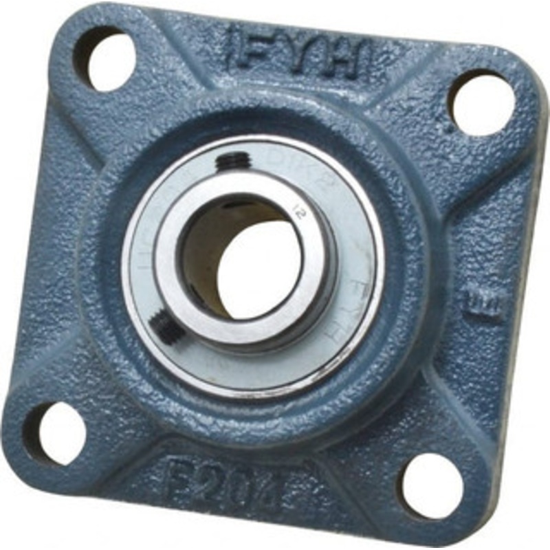 Value Collection 3/4 ID, 3-3/8 OAW x 3-3/8 OAL x 3-3/8 OAH 4-Bolt High Temperature Flange Bearing 1,650 Lb Static Cap, 2,830 Lb Dyn Cap, 2-1/2 Btw Mnt Hole Ctrs, 19/32 Base-to-Ctr Ht, Cast Iron UCF20412HT – 05550983