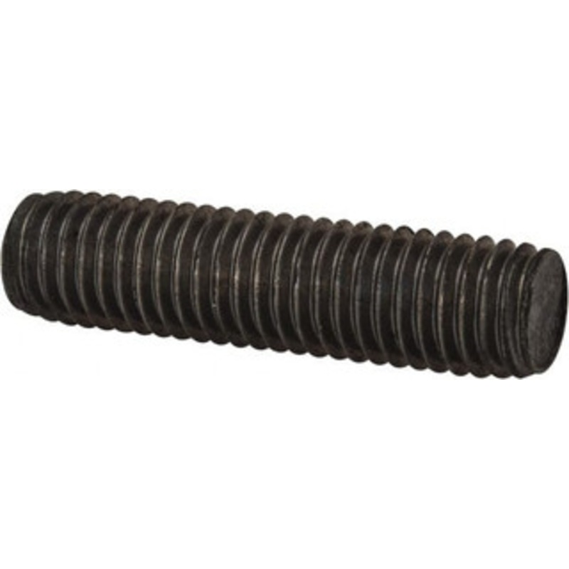 Value Collection M10x1.50 40mm OAL Fully Threaded Stud Carbon Steel, Plain Finish, Metric 407-1596 – 07165855
