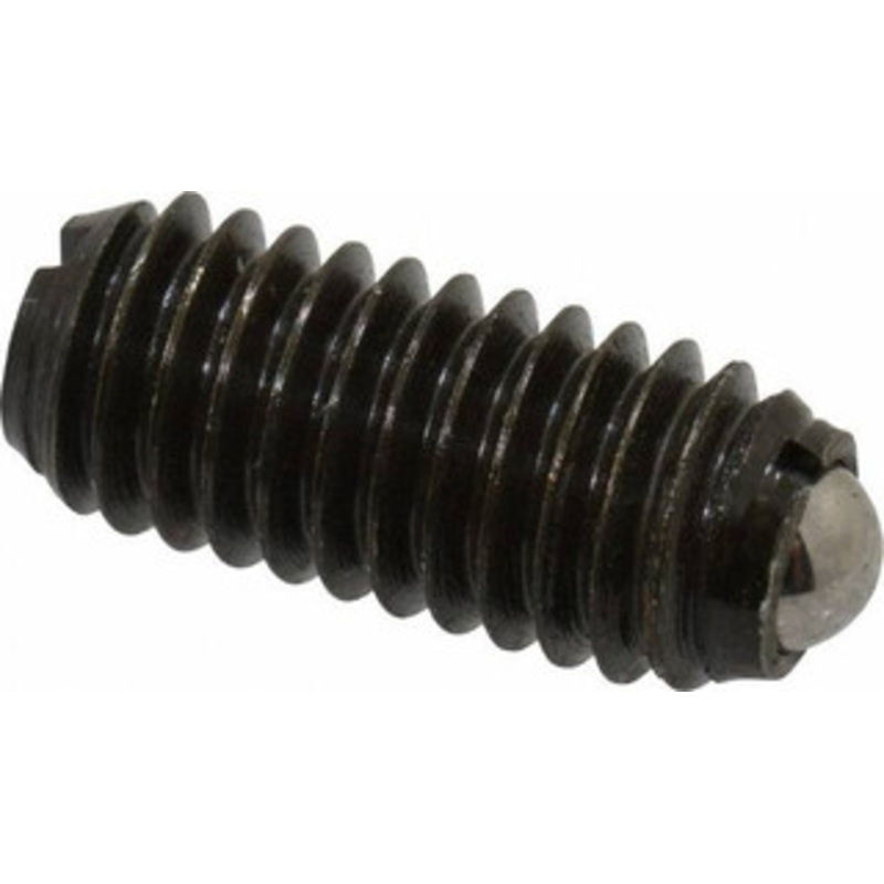Vlier M6x1.0, 3.5mm Ball Diam, 14mm Body Length, 1mm Max Ball Reach, Threaded Ball Plunger Steel Body, Steel Ball, 2.02 Lb Initial End Force, 2.92 Lb Final End Force BM6A – 62121934