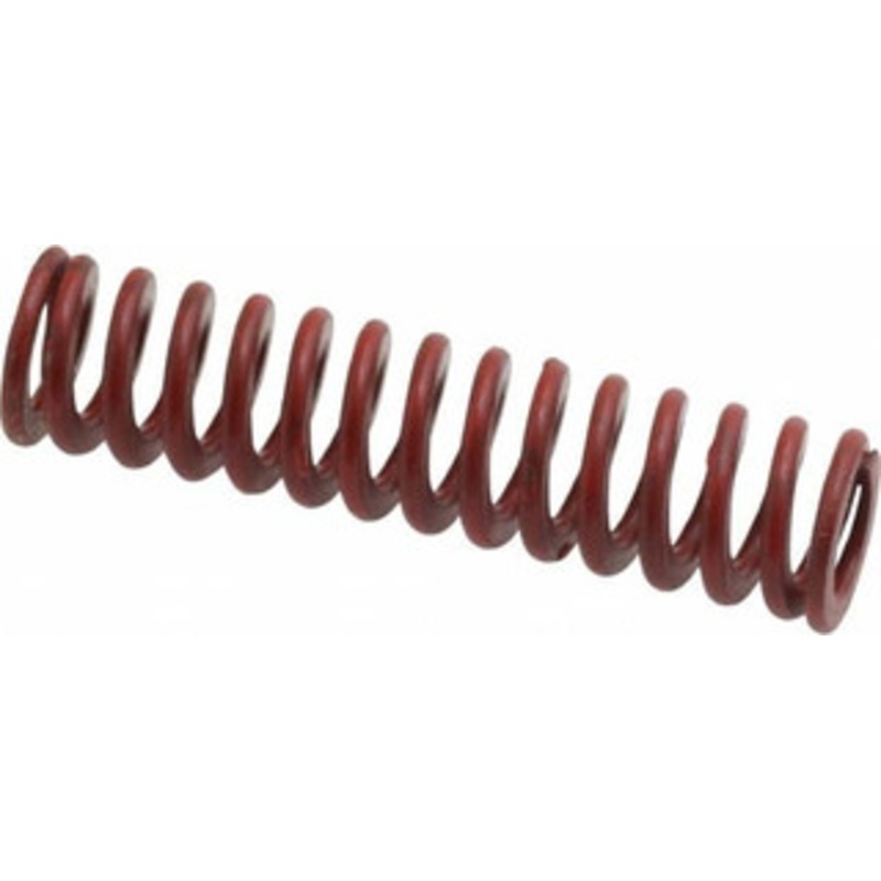 Associated Spring Raymond 3/8 Hole Diam, 3/16 Rod Diam, 1-1/2 Free Length, Red Die Spring 37.2 Lb Max Deflection, 0.56 Max Deflection, Medium Heavy Duty, Chromium Alloy Steel 104-106 – 07661325