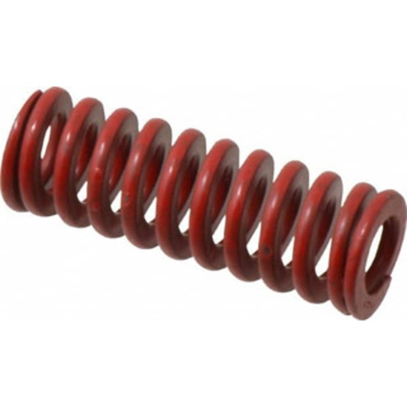 Associated Spring Raymond 5/8 Hole Diam, 11/32 Rod Diam, 1-3/4 Free Length, Red Die Spring 108.8 Lb Max Deflection, 0.65 Max Deflection, Medium Heavy Duty, Chromium Alloy Steel 104-307 – 07661507