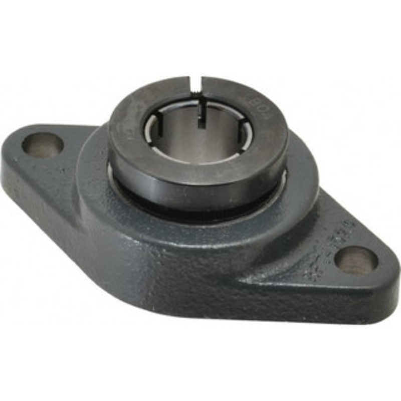 Browning VF2B-216 1 ID, 4-7/8 OAL x 2-3/4 OAH 2-Bolt Flange 1,651 Lb Static Cap, 2,801 Lb Dyn Cap, 3-57/64 Btw Mnt Hole Ctrs, Cast Iron VF2B-216 – 80463805