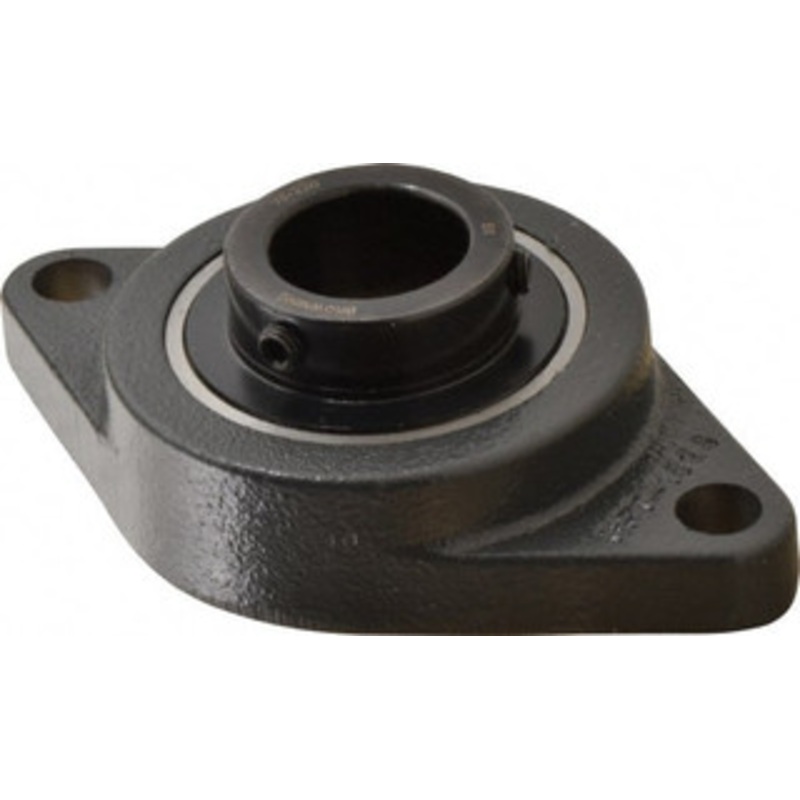 Browning VF2S-220 1-1/4 ID, 6-1/8 OAL x 3-5/8 OAH 2-Bolt Flange 3,493 Lb Static Cap, 5,782 Lb Dyn Cap, 5-1/8 Btw Mnt Hole Ctrs, Cast Iron VF2S-220 – 85358505