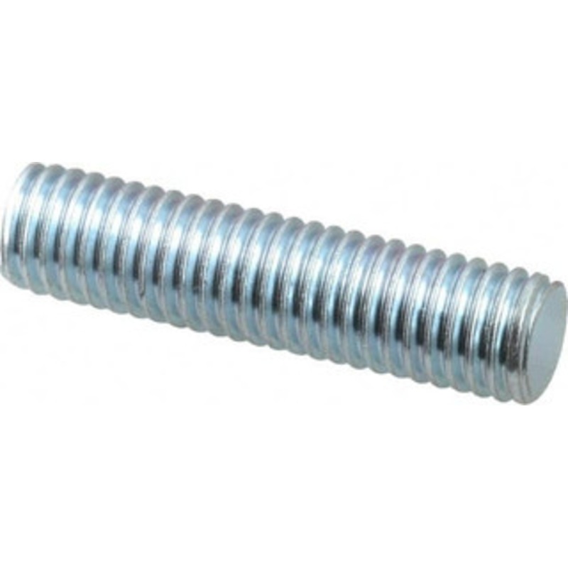 Value Collection 1/2-13 2 OAL Fully Threaded Stud Carbon Steel, Zinc-Plated Finish 407-1827 – 02089613