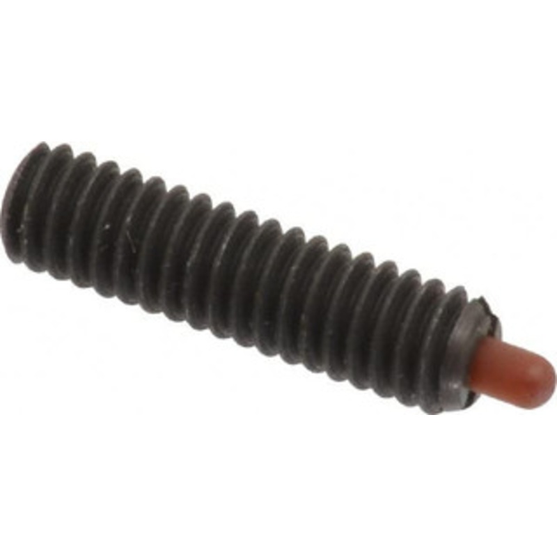 Vlier 8-32, 5/8 Thread Length, 3/32 Plunger Projection, Steel Threaded Spring Plunger 0.068 – 0.07 Max Plunger Diam, 5/8 Plunger Length, 2.7 Lb Init End Force, 7.3 Lb Final End Force NS50 – 62118013