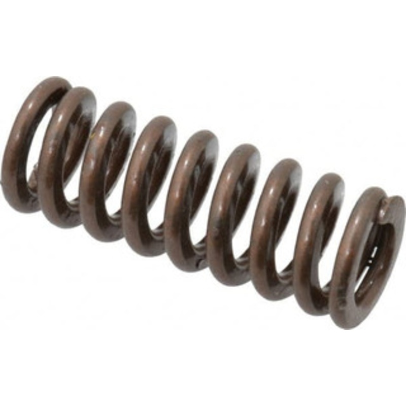 Associated Spring Raymond 1/2 Hole Diam, 9/32 Rod Diam, 1-1/4 Free Length, Gold Die Spring 69.8 Lb Max Deflection, 0.38 Max Deflection, Heavy Duty, Chromium Alloy Steel 105-205 – 07662364