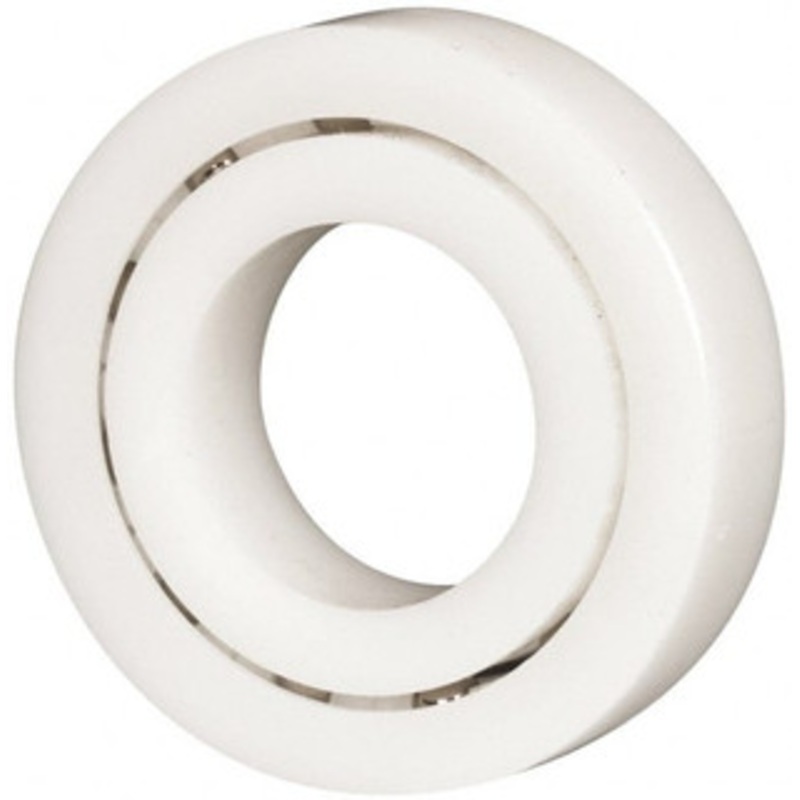 Made in USA 1 Bore Diam, 2 OD, Open Plastic Race Radial Ball Bearing 1/2 Wide, 1 Row, Round Bore, 61 Lb Static Capacity, 92 Lb Dynamic Capacity AR16-6 – 35437482