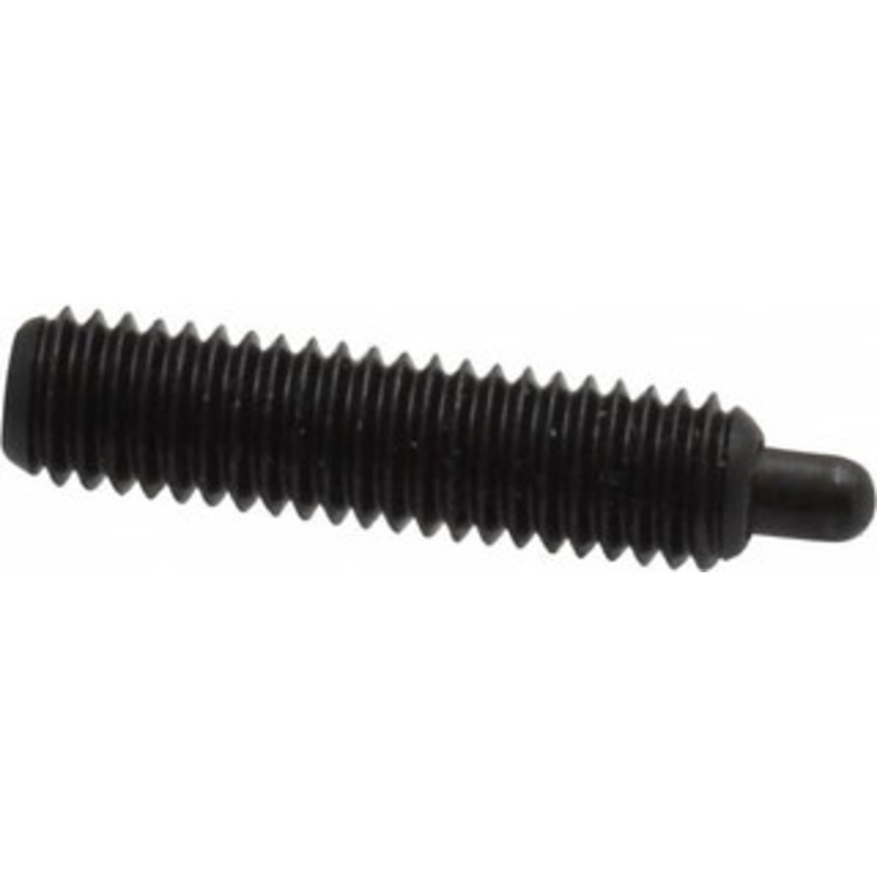 Vlier 10-32, 3/4 Thread Length, 1/8 Plunger Projection, Steel Threaded Spring Plunger 0.091 – 0.092 Max Plunger Diam, 3/4 Plunger Length, 2.9 Lb Init End Force, 11.1 Lb Final End Force, 0.063 Hex PH52 – 62119292