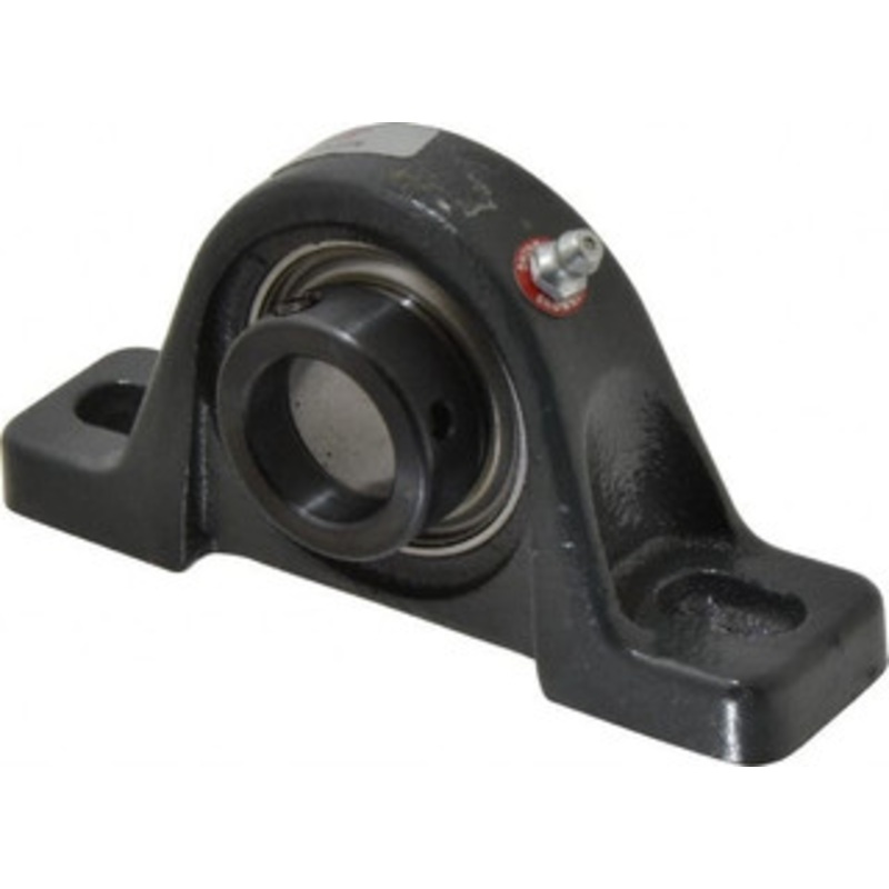 Browning VPLE-116 1 ID, 5-1/2 OAL x 2-11/16 OAH Pillow Block 1,651 Lb Static Cap, 2,801 Lb Dyn Cap, 4-1/8 Btw Mnt Hole Ctrs, 1-5/16 Base-to-Ctr Ht, Cast Iron VPLE-116 – 74571332