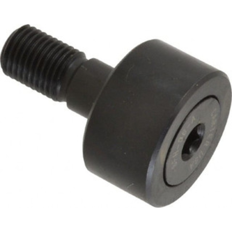Made in USA 1-1/8 Roller Diam x 5/8 Width, 7/16 Stud Diam x 1 Length, Stud Cam Follower Steel, 1/2 Thread Length, 7/16-20 Thread, 1,780 Lb Dynamic Cap SFH-36-A – 56612229