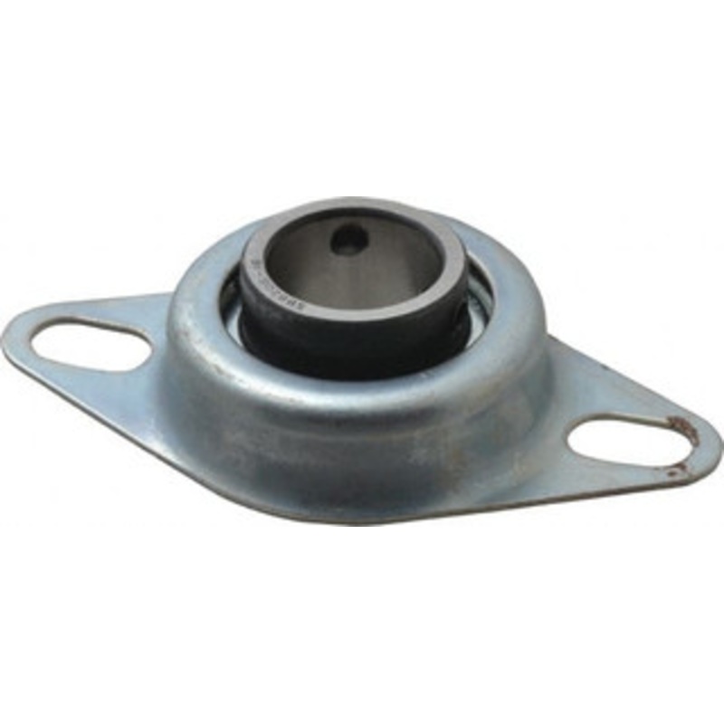 Value Collection 1 ID, 1.2205 OAL x 4-1/2 OAH 2-Bolt Flange 1,740 Lb Static Cap, 3,100 Lb Dyn Cap, 3-3/8 Btw Mnt Hole Ctrs, Stamped Steel Rubber Mount SBRFL20516KG5 – 35432137