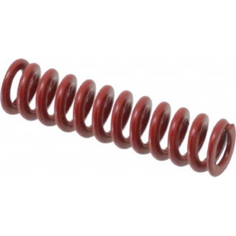 Associated Spring Raymond 10mm Hole Diam, 5mm Rod Diam, 1-1/2 Free Length, Red Die Spring 194.9 N Max Deflection, 11.4mm Max Deflection, Strong Duty, Chromium Alloy Steel 205-106 – 67900472