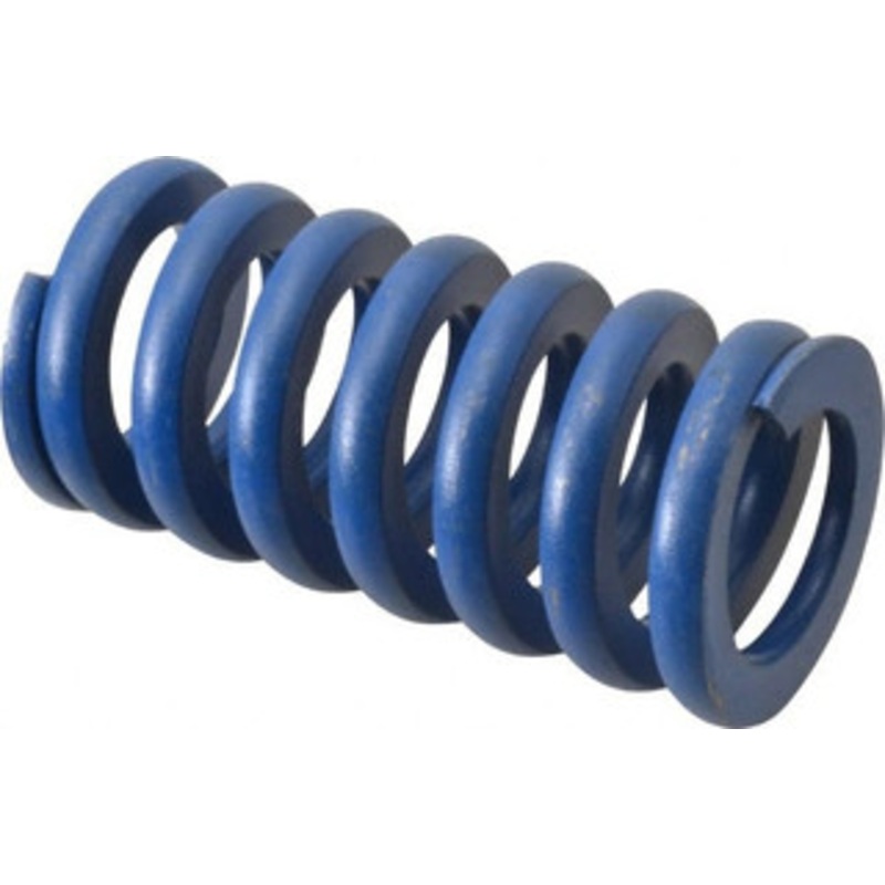 Associated Spring Raymond 63mm Hole Diam, 38mm Rod Diam, 5 Free Length, Blue Die Spring 8064 N Max Deflection, 48mm Max Deflection, Medium Duty, Chromium Alloy Steel 204-920 – 67900381