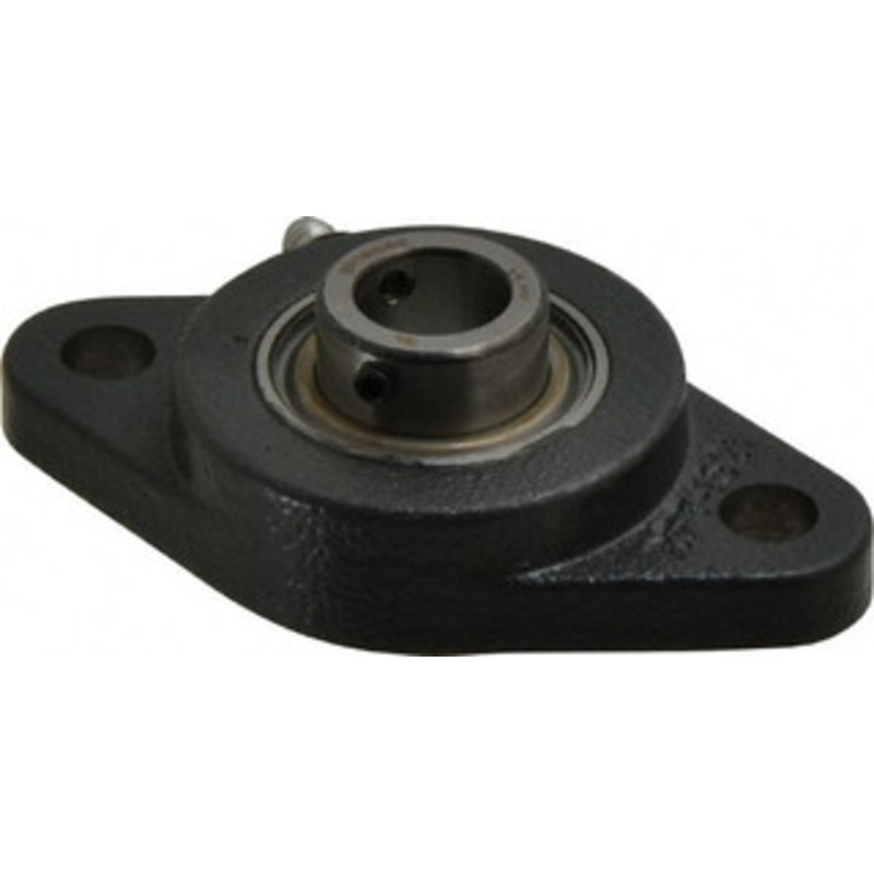 Browning VF2S-110 5/8 ID, 3-7/8 OAL x 2-1/8 OAH 2-Bolt Flange 1,444 Lb Static Cap, 2,611 Lb Dyn Cap, 3 Btw Mnt Hole Ctrs, Cast Iron VF2S-110 – 72472236