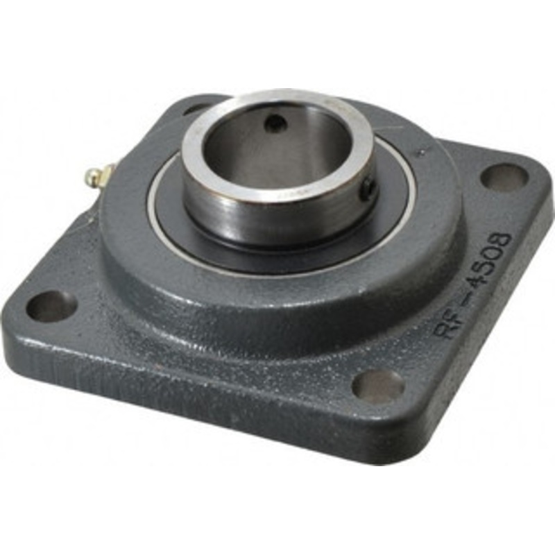 Browning VF4S-227 1-11/16 ID, 5-3/8 OAL x 5-3/8 OAH 4-Bolt Flange 5,139 Lb Static Cap, 7,901 Lb Dyn Cap, 4-1/8 Btw Mnt Hole Ctrs, Cast Iron VF4S-227 – 85358596