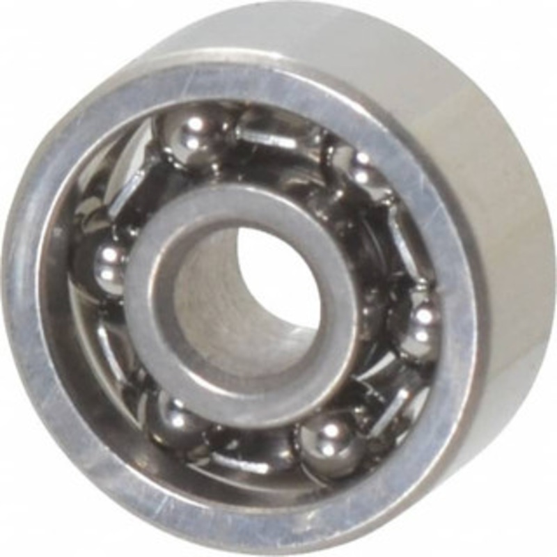 Value Collection 0.055 Bore Diam, 3/16 OD, Open Miniature Radial Ball Bearing 5/64 Wide, 1 Row, Round Bore, 16 Lb Static Capacity, 52 Lb Dynamic Capacity SR1 – 35380427