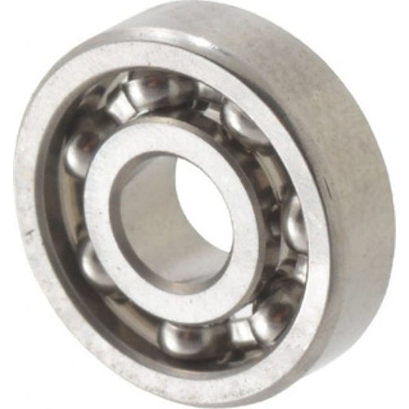 Value Collection 1/8 Bore Diam, 3/8 OD, Open Miniature Radial Ball Bearing 7/64 Wide, 1 Row, Round Bore, 49 Lb Static Capacity, 144 Lb Dynamic Capacity SR2-6 – 35380484