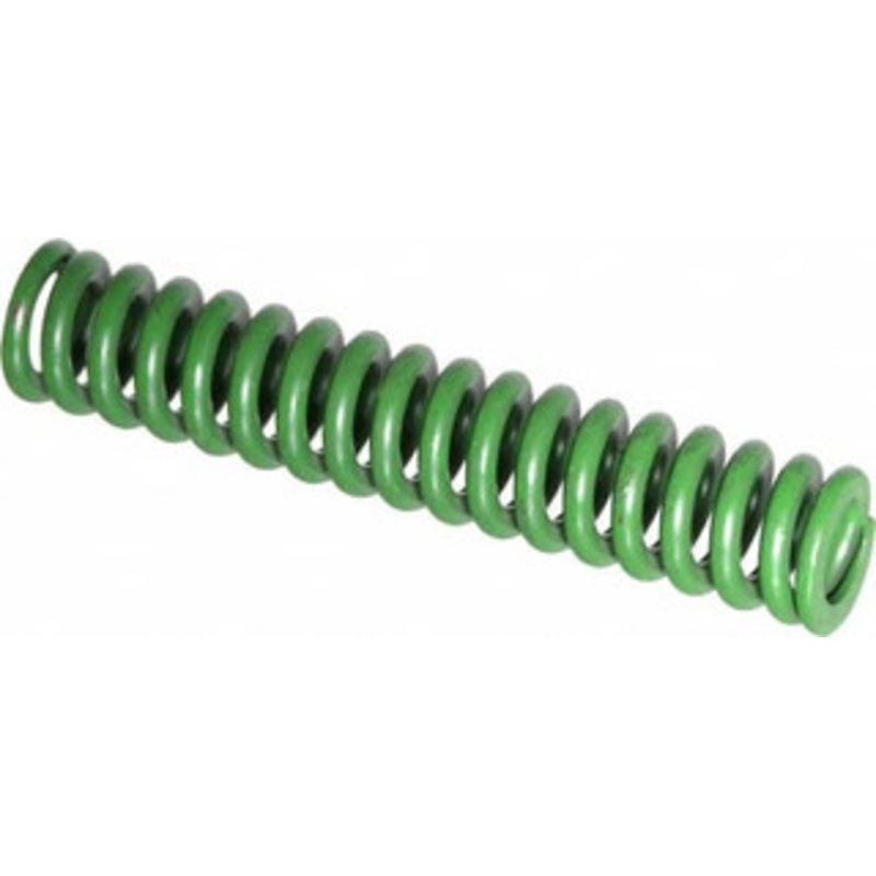 Associated Spring Raymond 1/2 Hole Diam, 9/32 Rod Diam, 2-1/2 Free Length, Green Die Spring 71.9 Lb Max Deflection, 0.63 Max Deflection, Extra Heavy Duty, Chromium Alloy Steel 106-210 – 07663370