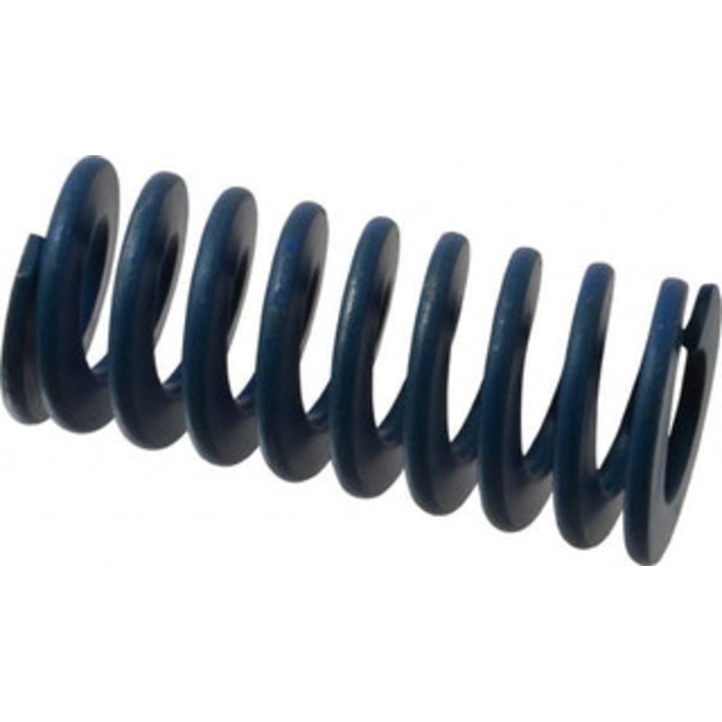 Associated Spring Raymond 2 Hole Diam, 1 Rod Diam, 4-1/2 Free Length, Blue Die Spring 1192.5 Lb Max Deflection, 2.25 Max Deflection, Medium Duty, Chromium Alloy Steel 103-818 – 07661226