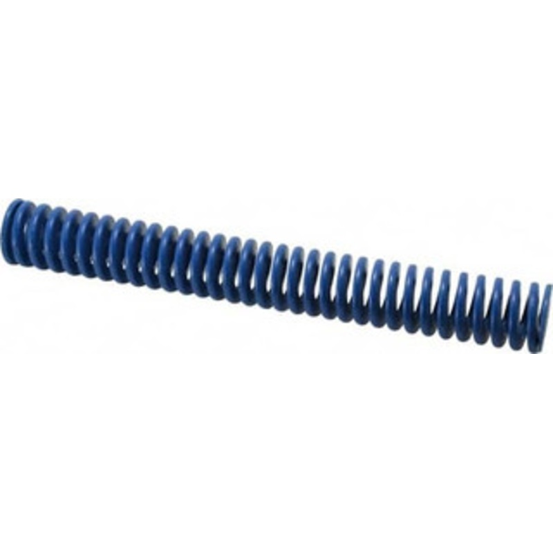 Associated Spring Raymond 32mm Hole Diam, 16mm Rod Diam, 10 Free Length, Blue Die Spring 2033 N Max Deflection, 95mm Max Deflection, Medium Duty, Chromium Alloy Steel 204-640 – 67900068