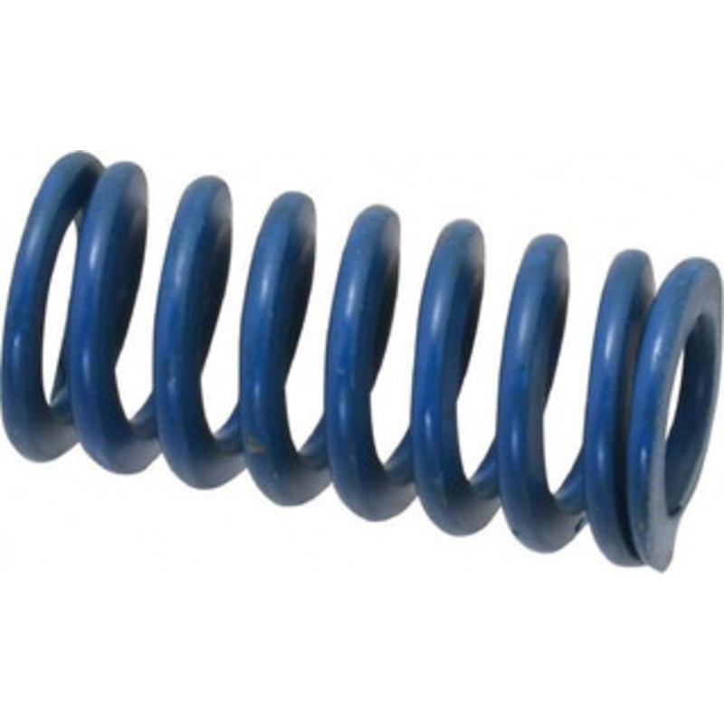 Associated Spring Raymond 5/8 Hole Diam, 11/32 Rod Diam, 1-1/4 Free Length, Blue Die Spring 80 Lb Max Deflection, 0.63 Max Deflection, Medium Duty, Chromium Alloy Steel 103-305 – 07660491
