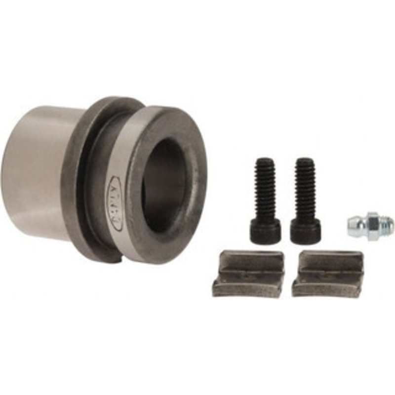 Danly 1 ID x 1-3/4 OAL, Steel, Die & Mold Shoulder Bushing Short Shoulder, 1.72 Bottom OD, 1-1/2 Top OD, 1.845 Collar OD, 13/16 Under Collar, 15/16 Above Collar 6-08-63 – 03224482
