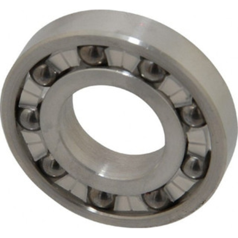 Made in USA 3/4 Bore Diam, 1-5/8 OD, Open Precision Ground Radial Ball Bearing 5/16 Wide, 1 Row, Round Bore, 156 Lb Static Capacity, 234 Lb Dynamic Capacity SSR12-6-5/16W – 35437995