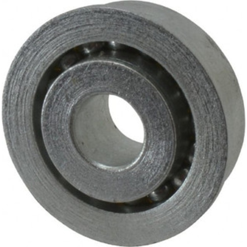 Value Collection 3/8 Bore Diam, 1-1/8 OD, Open Unground Full Complement Radial Ball Bearing With Flange, 1 Row, Round Bore, 533 Lb Dynamic Capacity 32004-01 – 01377241
