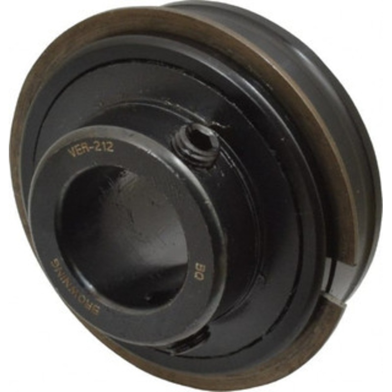 Browning VER-212 3/4 ID x 1.8504 OD, 2,611 Lb Dynamic Capacity, ER Style Insert Bearing 52100 Steel Insert, 5/8 Race Width, 1,444 Lb Static Capacity VER-212 – 60604683