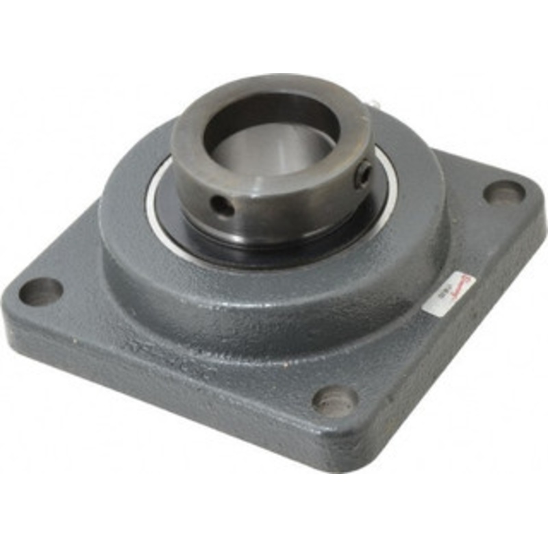 Browning VF4E-232 2 ID, 6-3/8 OAL x 6-3/8 OAH 4-Bolt Flange 6,601 Lb Static Cap, 9,752 Lb Dyn Cap, 5-1/8 Btw Mnt Hole Ctrs, Cast Iron VF4E-232 – 04716486