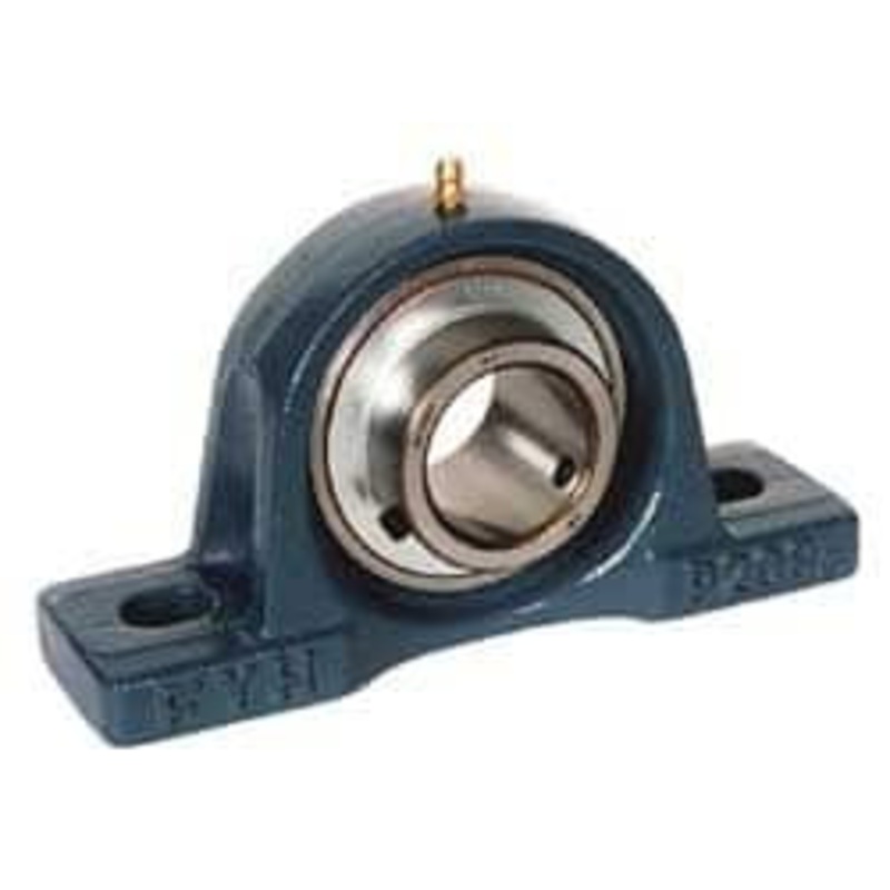 Value Collection 1-1/2 ID, 3-27/32 OAW x 7-1/4 OAL x 3-27/32 OAH High Temperature Ball Bearing Pillow Block 4,000 Lb Static Cap, 6,400 Lb Dyn Cap, 5.406 Btw Mnt Hole Ctrs, 1-15/16 Base-to-Ctr Ht, Cast Iron UCP208-24HT – 05702220