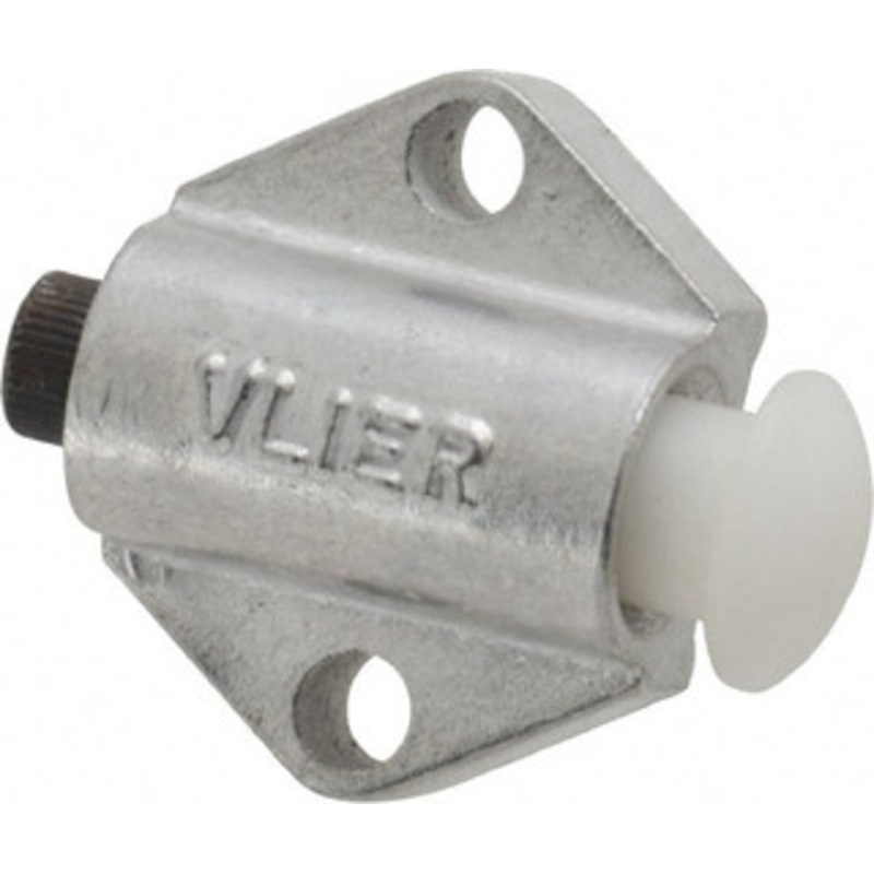 Vlier 7/8 Base Width, 1/8 Stroke Len, 3/8 Stop Head OD, 21/32 Btw Mt Hole Ctrs, 19/32 Btw Mt Hole & Edge, Round Spring Locating Stop 11/16 Body Len x 7/8 Body Width, 7/32 Base Thickness, 5.13 Lb Init, 10 Lb Mid NSS88 – 06461974