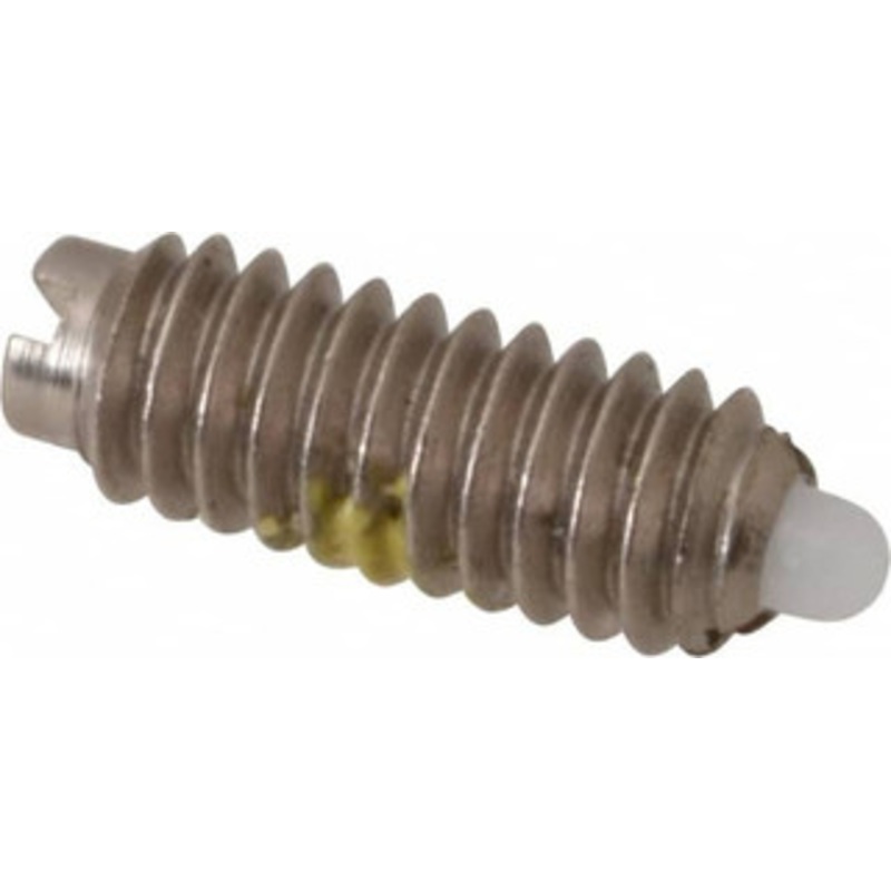 Vlier 8-32, 7/16 Thread Length, 0.052 Plunger Projection, Steel Threaded Spring Plunger 0.07 Max Plunger Diam, 0.437 Plunger Length, 0.5 Lb Init End Force, 1.5 Lb Final End Force NM51AP – 62120365