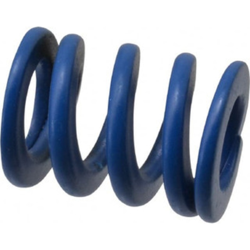 Associated Spring Raymond 20mm Hole Diam, 10mm Rod Diam, 1 Free Length, Blue Die Spring 921.2 N Max Deflection, 9.4mm Max Deflection, Medium Duty, Chromium Alloy Steel 204-404 – 67899633
