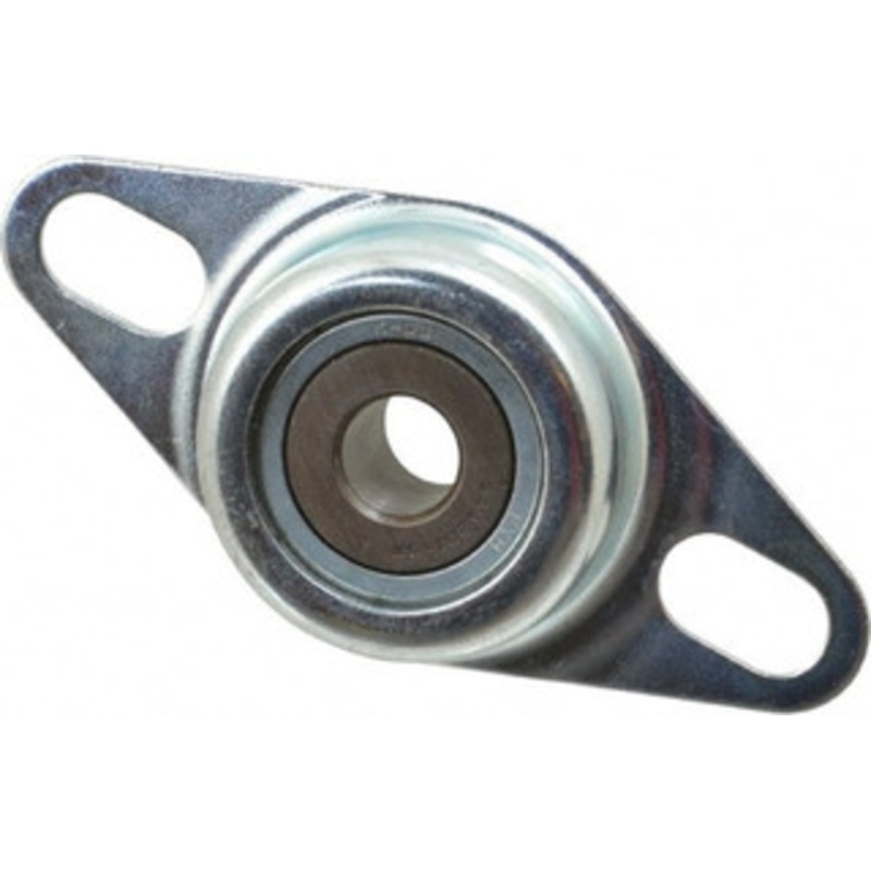Value Collection 1/2 ID, 1.126 OAL x 4 OAH 2-Bolt Flange 1,060 Lb Static Cap, 2,110 Lb Dyn Cap, 3 Btw Mnt Hole Ctrs, Stamped Steel Rubber Mount SARFL2018FP7 – 05546908