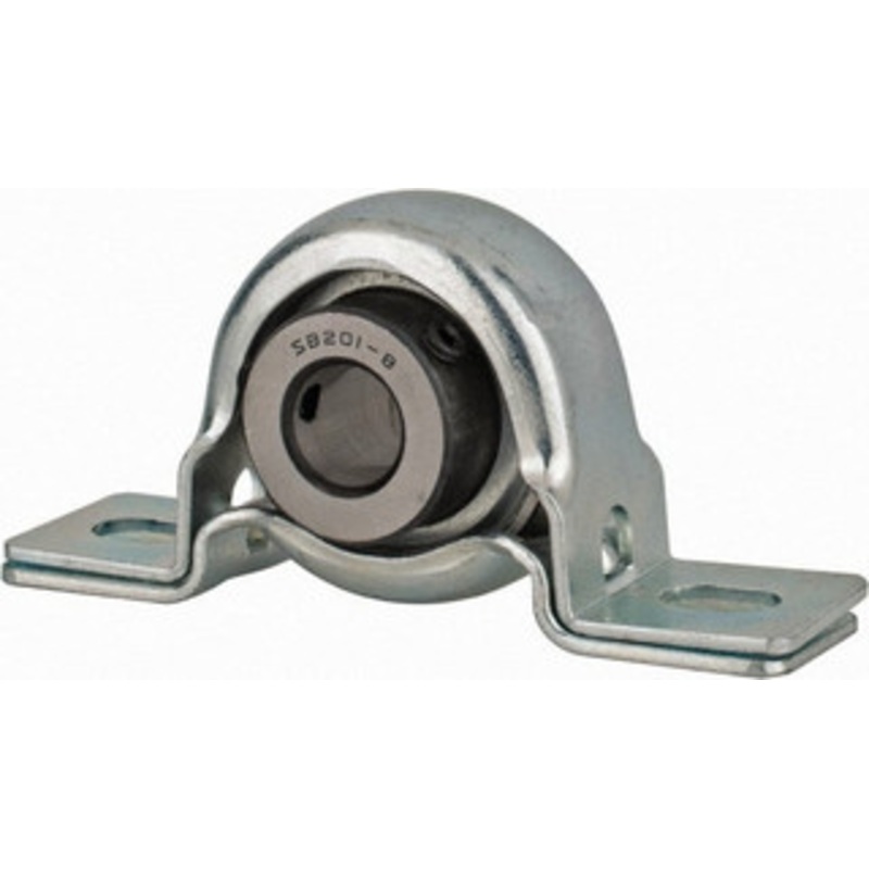 Value Collection 3-3/8 OALPillow Block 1160 Lb Dyn Cap, Steel SBPP201-8 – 35432293