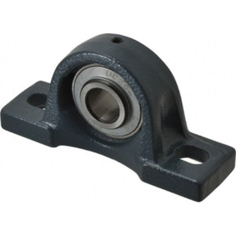 Value Collection 3/4 ID, 2-17/32 OAW x 5 OAL x 2-17/32 OAH High Temperature Ball Bearing Pillow Block 1,650 Lb Static Cap, 2,830 Lb Dyn Cap, 3-3/4 Btw Mnt Hole Ctrs, 1-5/16 Base-to-Ctr Ht, Cast Iron UCP204-12HT – 05600879