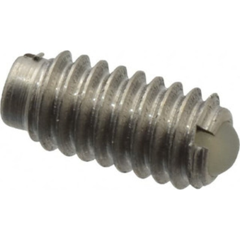 Vlier 8-32, 0.094 Ball Diam, 0.344 Body Length, 0.025 Max Ball Reach, Threaded Ball Plunger Stainless Steel Body, Nylon Ball, 0.5 Lb Initial End Force, 1.25 Lb Final End Force DSSB50A – 62122841