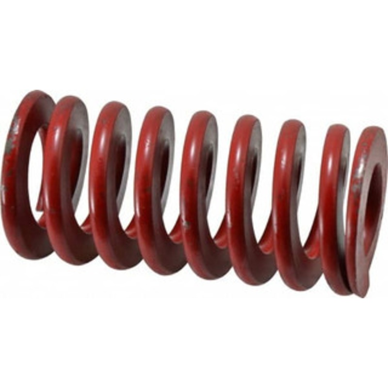 Associated Spring Raymond 2 Hole Diam, 1 Rod Diam, 4 Free Length, Red Die Spring 982.7 Lb Max Deflection, 1.48 Max Deflection, Medium Heavy Duty, Chromium Alloy Steel 104-816 – 07662182