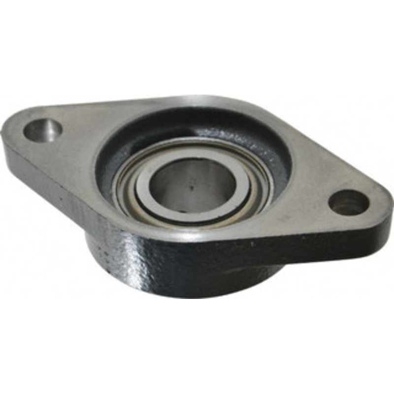 Browning VF2S-116 1 ID, 4-7/8 OAL x 2-3/4 OAH 2-Bolt Flange 1,651 Lb Static Cap, 2,801 Lb Dyn Cap, 3-57/64 Btw Mnt Hole Ctrs, Cast Iron VF2S-116 – 72472186